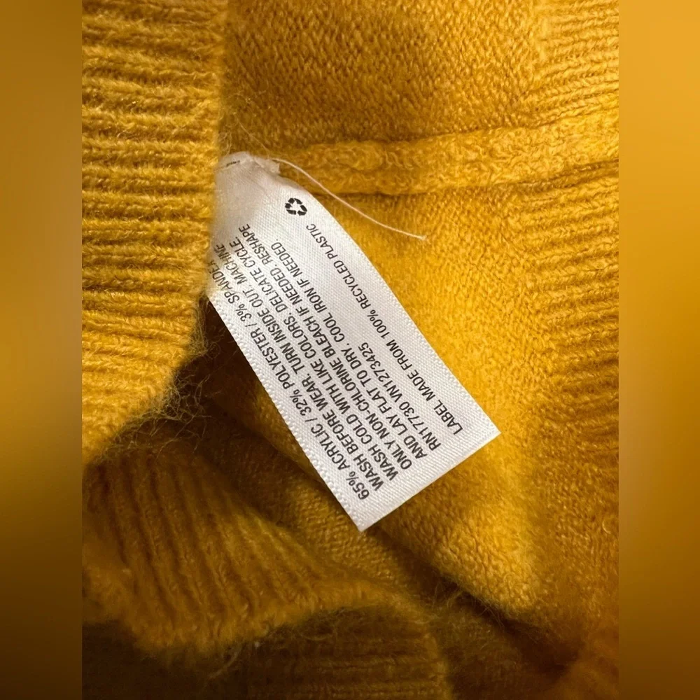 Baby Fair Isle Top & Bottom Set - Cat & Jack™ Yellow e1.